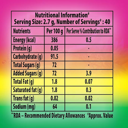 Mentos Rainbow Chewy Dragees Pouch