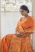 Vasthrlay Wine Jacquard Saree