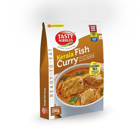 Tasty Nibbles Ready to Eat Kerala Fish Curry with Coconut Milk 200g Pouch