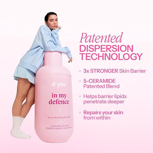 d'you In my Defence Lightweight Moisturiser for Intense Hydration
