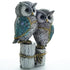 Owl Statue for Good Luck & Wisdom | Antique Multicolour Owl Showpiece for Home Decor