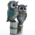 Owl Statue for Good Luck & Wisdom | Antique Multicolour Owl Showpiece for Home Decor