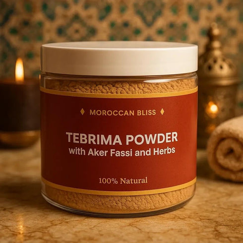 Ms Magic Secret Moroccan Tebrima Body Mask Powder