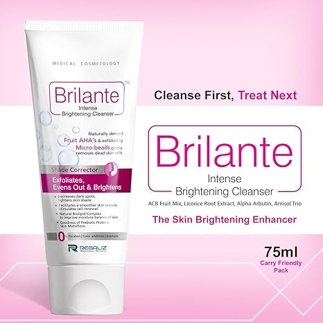 Regaliz Brilante Intense Brightening Cleanser