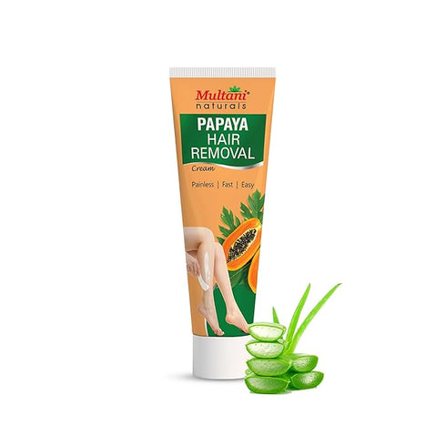 Multani Naturals Papaya Hair Removal Cream