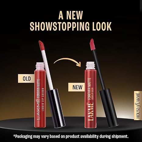 Lakme Forever Matte Liquid Lip Colour Nude Hue 6ml