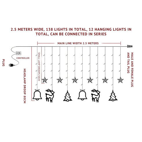 Christmas Decor LED Lights