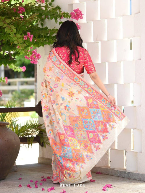 Vasthrlay Unstitched Saree