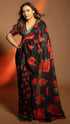 VasthrlayChanderi Unstitched Mukherjee Blackk Black Free Ethnic Wear