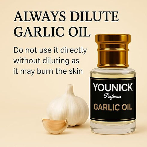 Younick Garlic Oil (Lahsun Oil) | Perfume/Attar - 6ml