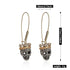 Skull Dangle Earrings Halloween Women