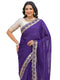 Vasthrlay Georgette Embroidery Rani Saree