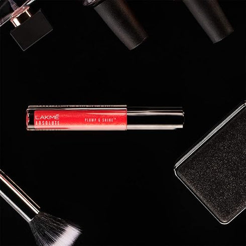 Lakme Absolute Plump and Shine Lip Gloss Pink Shine