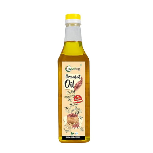 Nutriorg Certified Organic Groundnut Oil