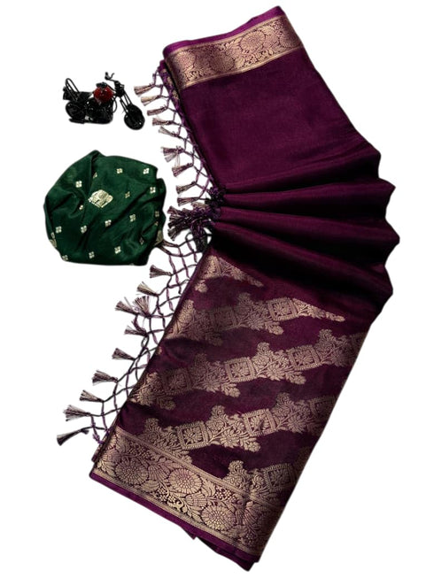Vasthrlay Silk Saree Kalamkari