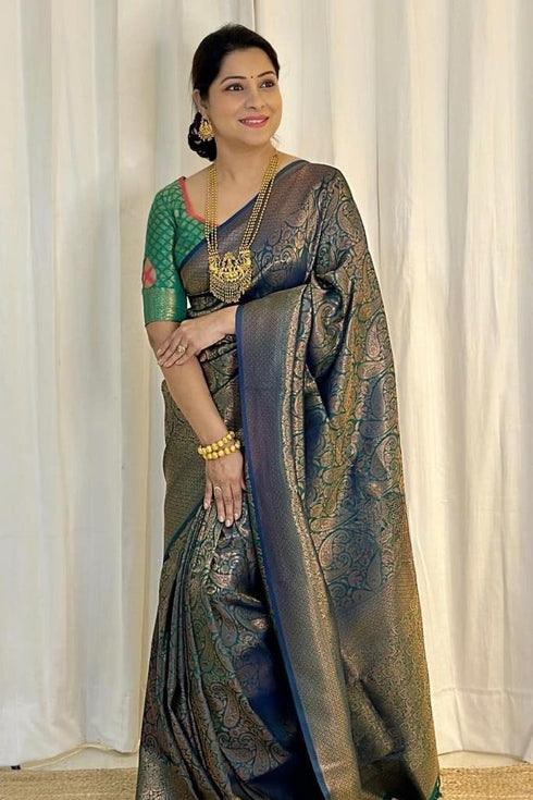 Vasthrlay Kanjivaram Saree