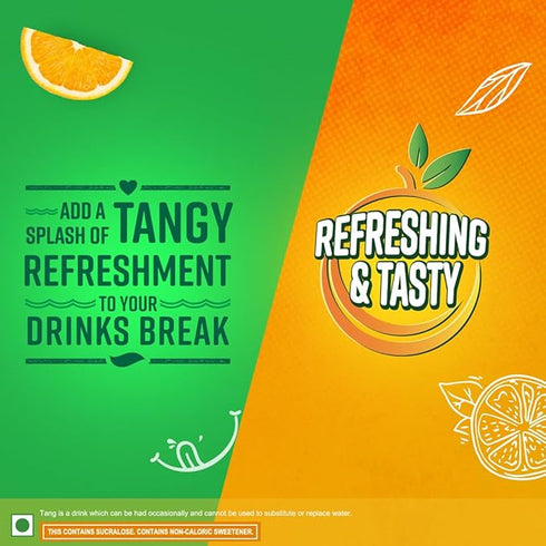 Tang Vitamin-C Enriched Instant Drink Mix, Orange