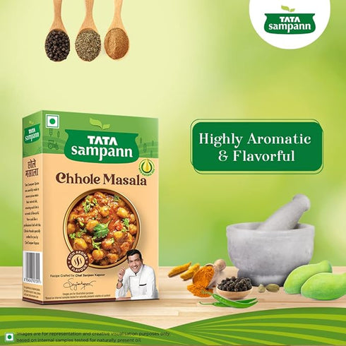 Tata Sampann Chhole Masala with Natural Oils