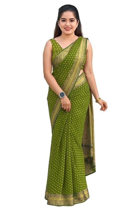 VasthrlayWedding Mehndi Saree