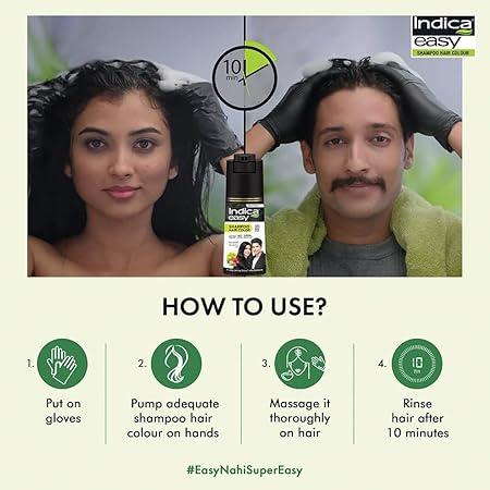 Indica Easy Shampoo In Hair Colour