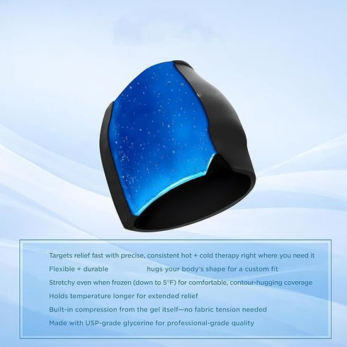 UPINS Migraine Relief Cap Hot And Cold Therapy Headache Cap for Migraine Sinus And Tension Relief