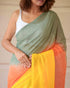 Vasthrlay Multicolour Gradient Traditional Greenorange