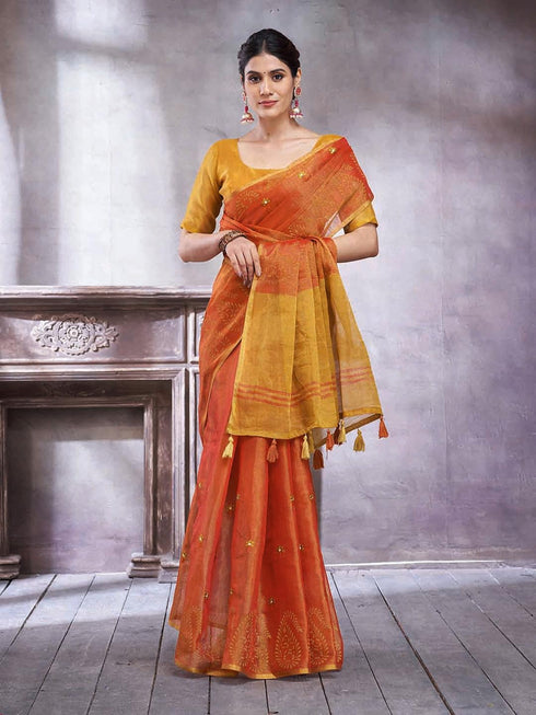 Vasthrlay Printed Unstitched Hs Ethnic Wear