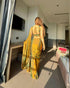 VasthrlayBoarder Unstitched Chhaava Mustardddd Mustard Free Ethnic Wear