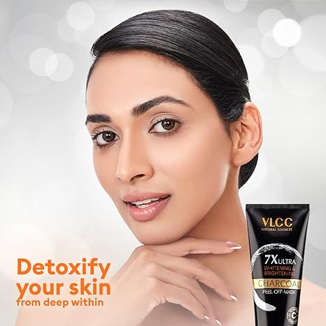 VLCC 7X Ultra Whitening Charcoal Peel-Off Mask