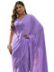 Vasthrlay Chiffon Scalloped Brown Saree