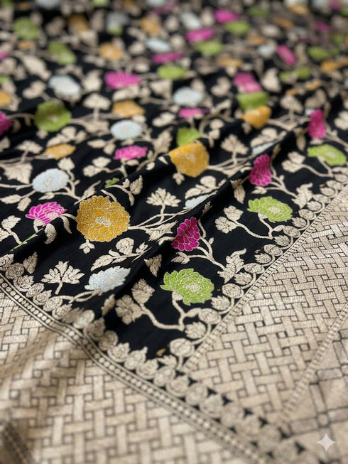 Vasthrlay Meenakari Banarasi Multicolour