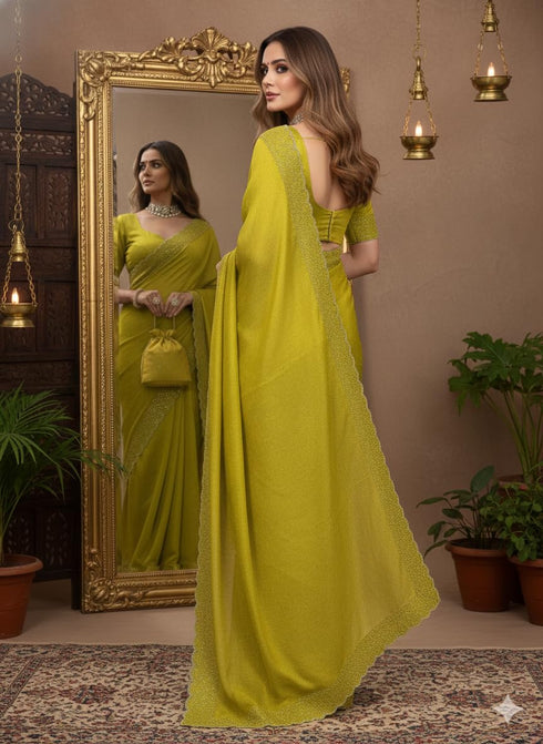 Vasthrlay Chiffon Saree