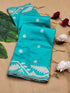 Vasthrlay Tussar Kalamkari Geometric Design Thread