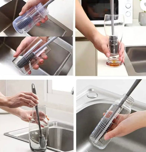 Stainless Steel Baby Feeding Milk Bottle And Feeding Bottle With Spoon