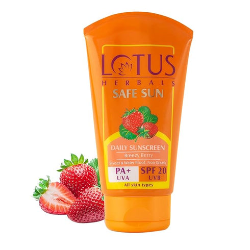 Lotus Herbals Safe Sun Block Cream SPF 20