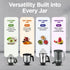 Preethi Zodiac MG-218 Mixer Grinder, 750 Watt, 5 Jars - 3 in 1 Insta Fresh Juicer Jar & Master Chef Food Processor Jar, Black/Light Grey