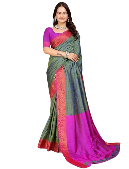 Vasthrlay Multicoloured Banarasi Ethnic Wear