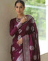 Vasthrlay Banarasi Traditional Unstitched Saree