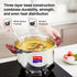 Prestige Platina Popular Stainless Steel Casserole with Glass Lid