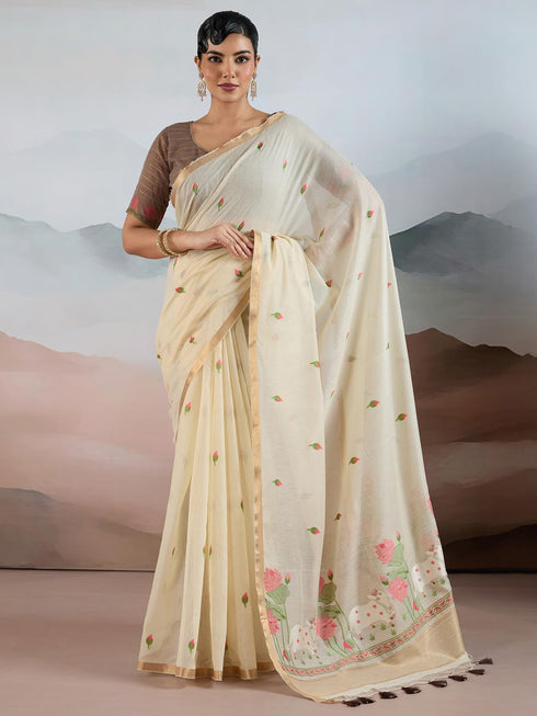 Vasthrlay Botanical Printed Unstitched Rj Ethnic Wear