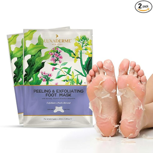 LuxaDerme Peeling | Exfoliating Foot Mask