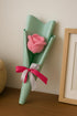 Clapjoy Handmade Crochet Rose Flower – Wool Artificial Flower Gift