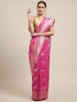 Vasthrlay Silver Banarasi Saree