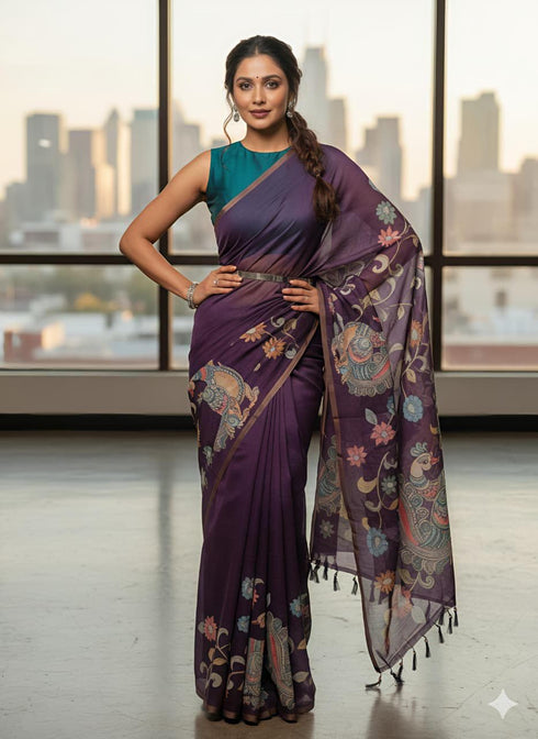 Vasthrlay Floral Paisley Elegant Festive