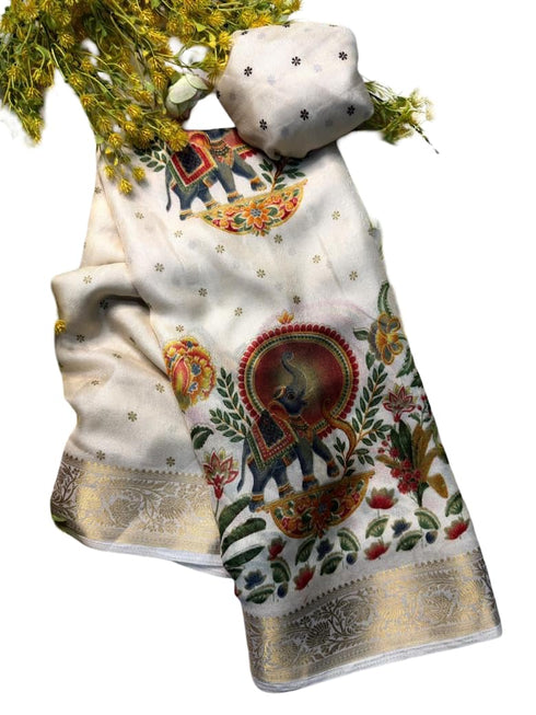 Vasthrlay Cotton Printed Designer Unstitched