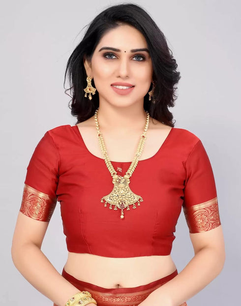 VasthrlayWomen's Kanchipuram Saree