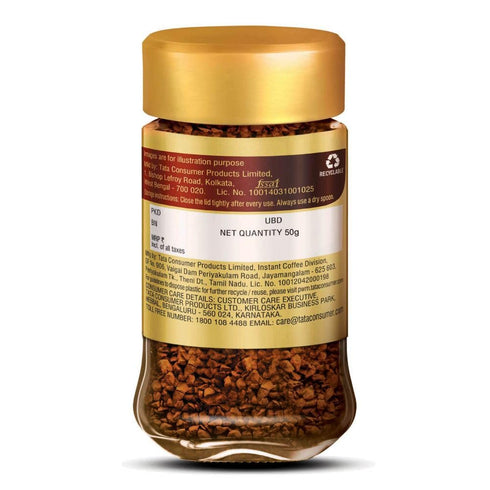 Tata Coffee Gold Original Freeze Dried Instant Coffee 50g Jar