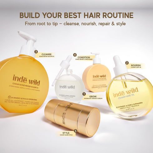 Indē wild Champi Hair Oil With Rosemary Oil