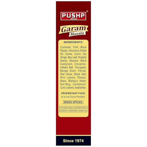 Pushp Brand Garam Masala Box