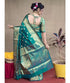 Vasthrlay Kanjivaram Wedding Banarasi Vruksh 50 Saree With Blouse Piece